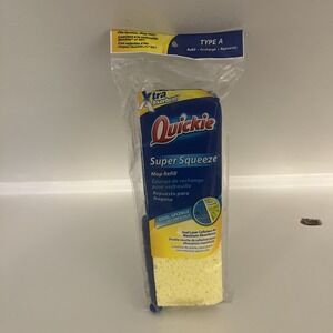 Quickie Super Squeeze Mop Refill Sponge Type A for Mop #051 NEW/SEALED Retired